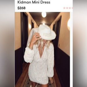 Show me your mumu Kidman mini dress medium— EXCELLENT condition